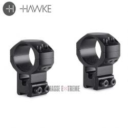 Colliers de Montage HAWKE Tactical 9-11mm 30mm Extra Haut