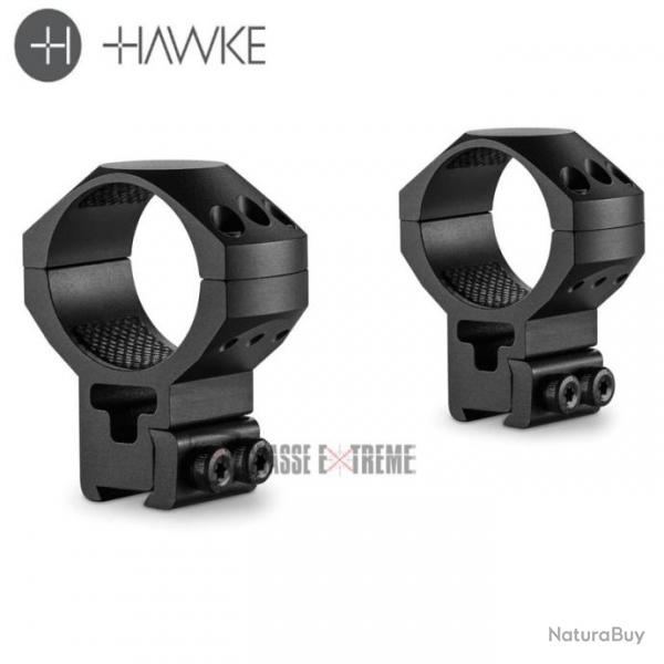 Colliers de Montage HAWKE Tactical 9-11mm 34mm Haut