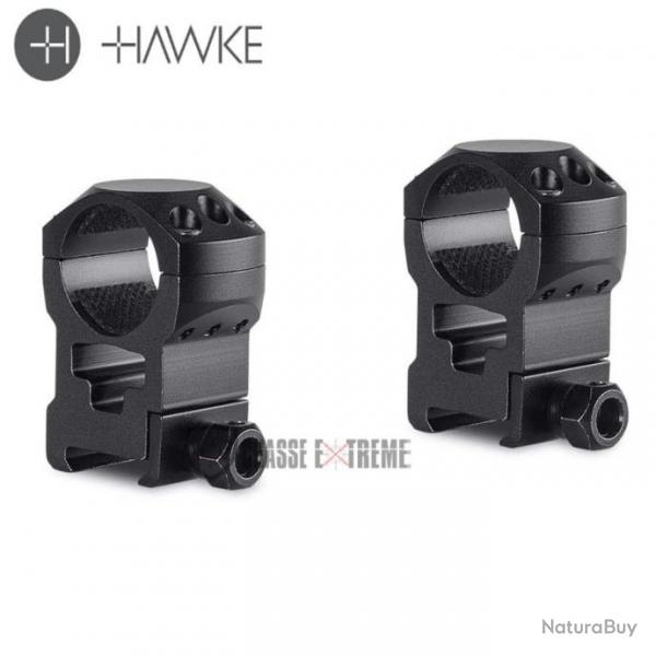 Colliers de Montage HAWKE Tactical Weaver 1" Extra Haut