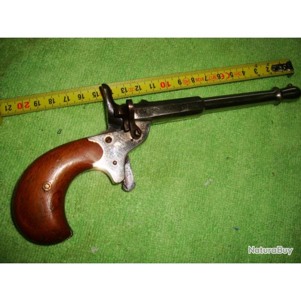 PISTOLET TYPE VELO DOGUE A UN COUP "" POUR CYCLISTE""