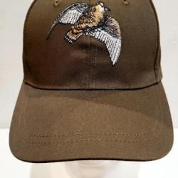 CASQUETTE MARRON BECASSE TREELAND chasse