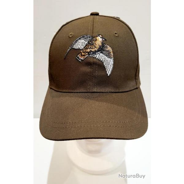 CASQUETTE MARRON BECASSE TREELAND chasse