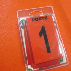 24 plaques de poste de chasse