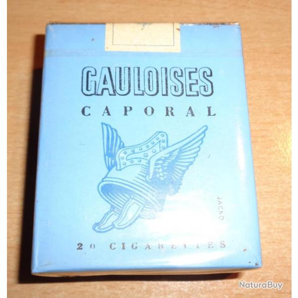 Paquet gauloise filtre Caporal collection arme franaise pour l'exportation