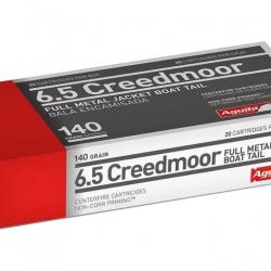 Munitions Aguila FMJBT - Cal. 6.5 Creedmoor