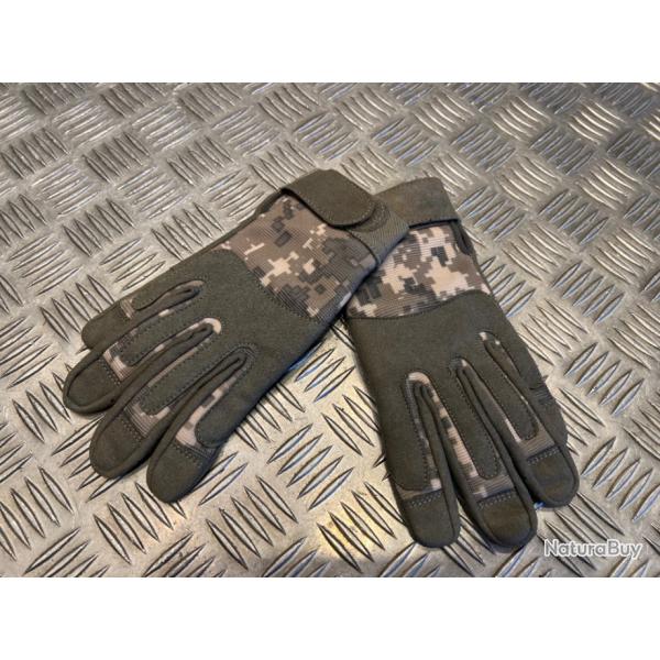 paire gant intervention tactique army gloves mil-tec neuf taille s