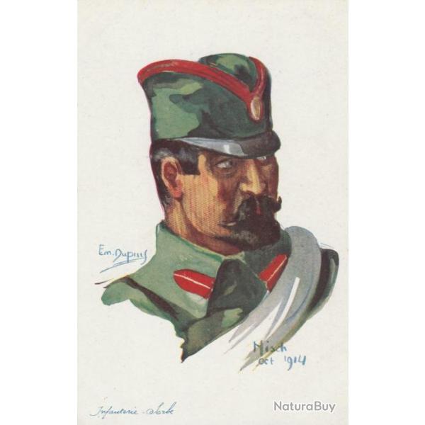 CPA - ILLUSTRATEUR EMILE DUPUIS serbe  1914 - N017