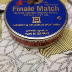 Finale match -4,5 mm