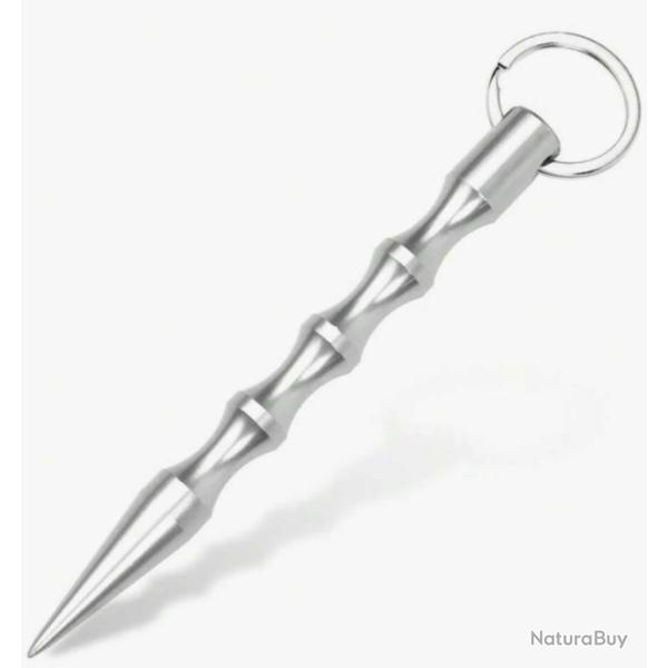Lot De 6 Porte-clés D'autodéfense Pour Femme - Aluminium Aéronautique 6061, 14 Cm - Légal En DE/AT/CH - 6 Couleurs