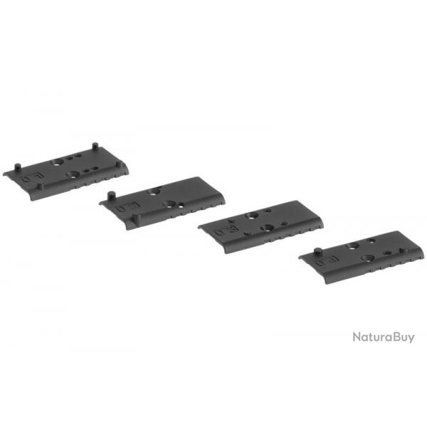 4 interfaces MOS 1 pour Glock MOS UMAREX