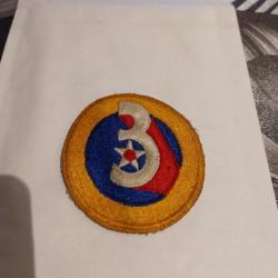 Patch armee us 3rd US ARMY AIR FORCE WW2 ORIGINAL 2