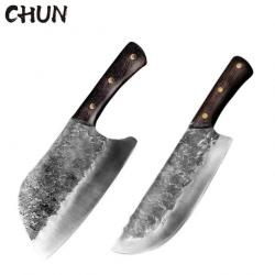 Couteau de Chef de cuisine en acier à haute teneur en carbone *-2 Pcs Set-2 -*LIVRAISON GRATUITE !!!