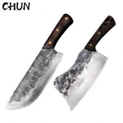 Couteau de Chef de cuisine en acier à haute teneur en carbone *-2 Pcs Set-3 -*LIVRAISON GRATUITE !!!