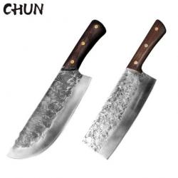 Couteau de Chef de cuisine en acier à haute teneur en carbone *-2 Pcs Set-4 -*LIVRAISON GRATUITE !!!