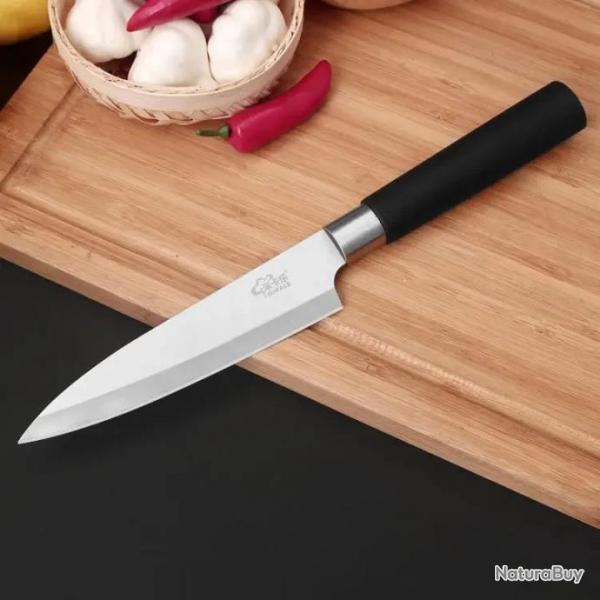 Ensemble de couteaux de cuisine opaque Santoku Nakiri -*5 inch Utility Knife-*LIVRAISON GRATUITE !!!