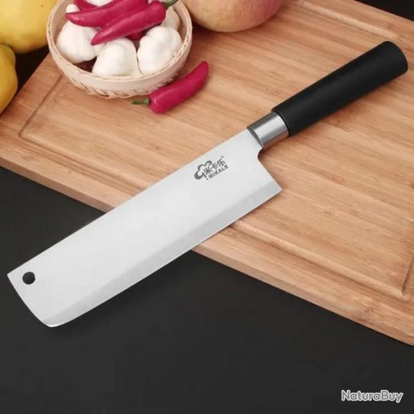 Ensemble de couteaux de cuisine opaque Santoku Nakiri -* 7 inch Nakiri*LIVRAISON GRATUITE !!!