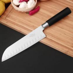 Ensemble de couteaux de cuisine opaque Santoku Nakiri -* 7 inch Santoku Knife*LIVRAISON GRATUITE !!!