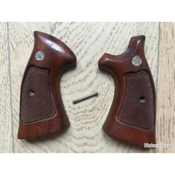 Plaquettes S&W K /  L square butt