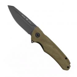 Couteau "Sprint Ops" S30V, Manche micarta vert [Buck]