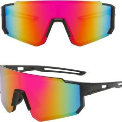 Lunettes Soleil Sport Polarisées UV400 Cyclisme Course Pêche Conduite Golf Ski