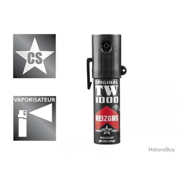 BEL2122 LOT DE 6 AEROSOLS DE DEFENSE CS (GAZ PARALYSANT) TW 1000 "LADY" 15 ML NEUF