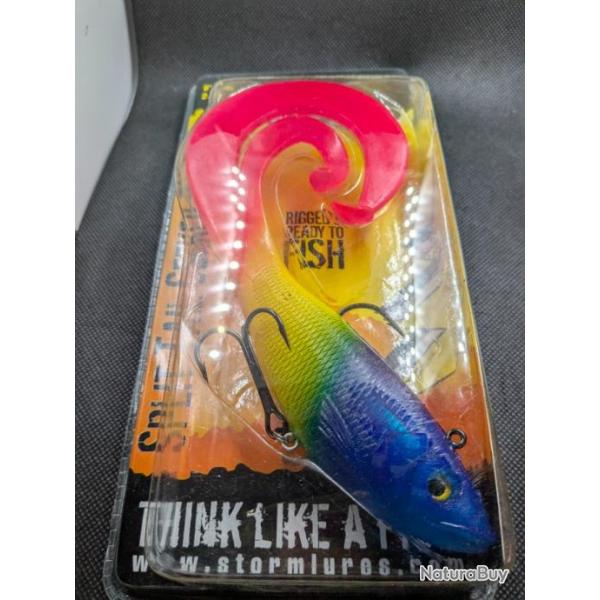 LEURRE STORM SPLIT TAIL SEEKER SHAD 08 / ref n2.