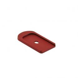 Plaque Aluminium fond de chargeur CZ-75 ROUGE