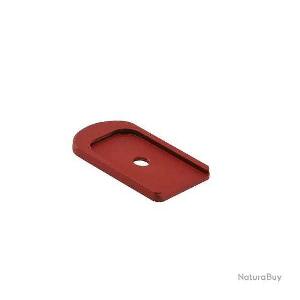 Plaque Aluminium fond de chargeur CZ-75 ROUGE