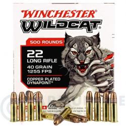 500 Winchester Wildcat 22LR (40 gr) *DESTOCKAGE*