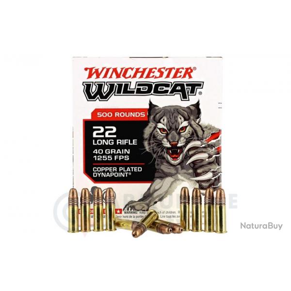 500 Winchester Wildcat 22LR (40 gr) *DESTOCKAGE*