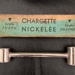 Collector, dans sa boîte d'origine ancienne, chargette poudre et plomb ELLESS pour calibre 12.