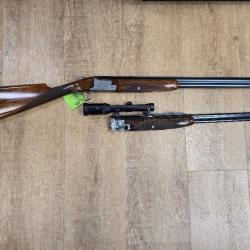 Combiné Browning B25 superposé cal 20/76 et express 8x57jrs occasion