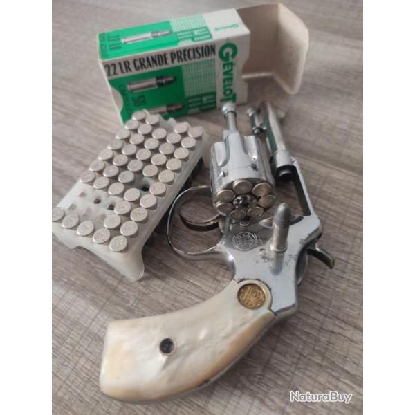 Magnifique rvolver lady Smith Second model 22S&W long 7 coups