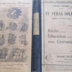 manuel histoire scolaire première guerre école du soldat patriotique instruction civique  pré ww1