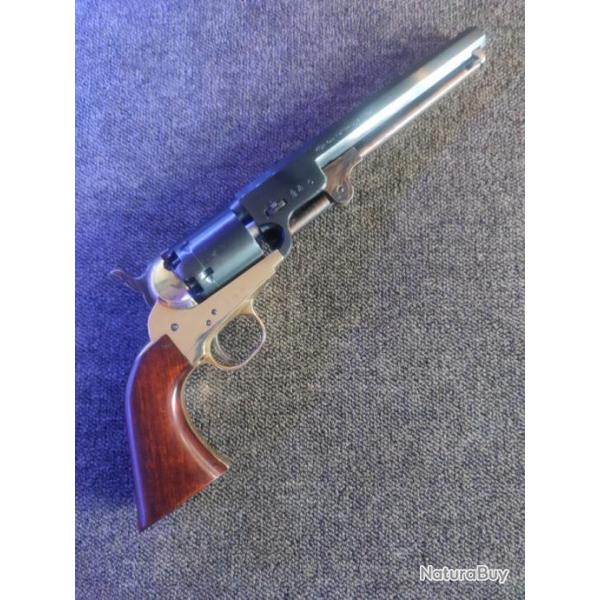 Trs joli rvolver poudre noire Colt Navy 1851 FAP Pietta de 1995 calibre 36 en superbe tat