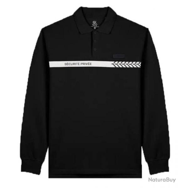 Polo Manches Longues Scurit Prive - GK SAFETEK XXXXL