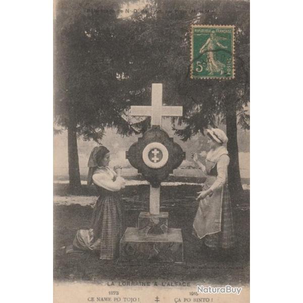 CPA -Croix de Lorraine La Lorraine  l'Alsace N004