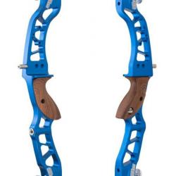 Poignée recurve Kinetic Meos 21 pouces RH 21" Anodized blue