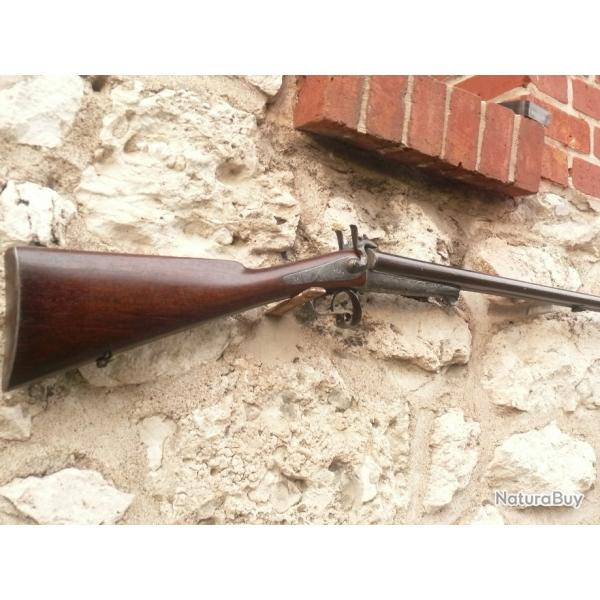 fusil de chasse LEFAUCHEUX canon DAMAS  cal 16