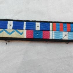 barrette de rappel de 6 décorations militaires 4