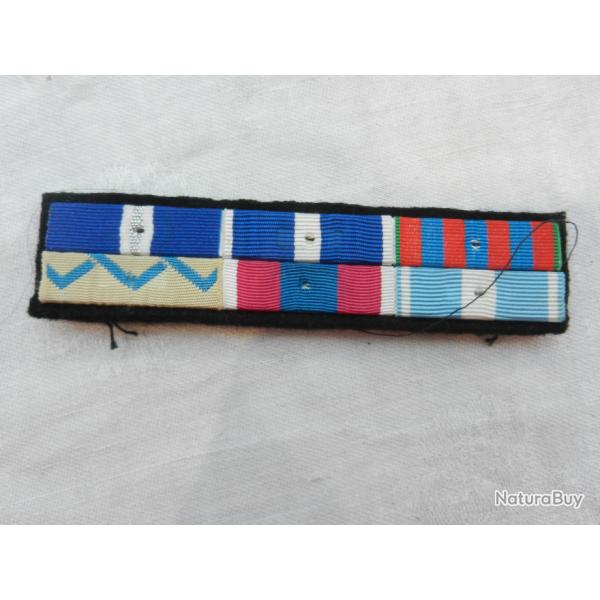 barrette de rappel de 6 dcorations militaires 4