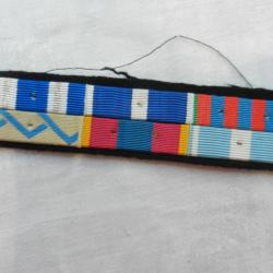 barrette de rappel de 6 décorations militaires 5