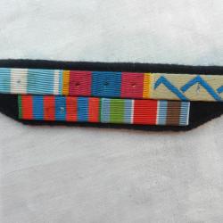 barrette de rappel de 5 décorations militaires 6