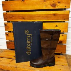 Bottes imperméables cuir DUBARRY Wexford Walnut taille 44 DESTOCK