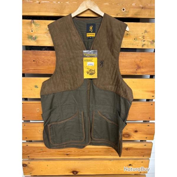 Gilet BROWNING Elite Marron taille 2XL DESTOCK