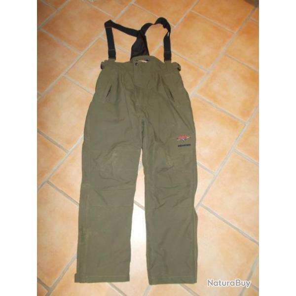 salopette de chasse marque Sorptchief avec bretelle et membrane aquatex tat comme neuf