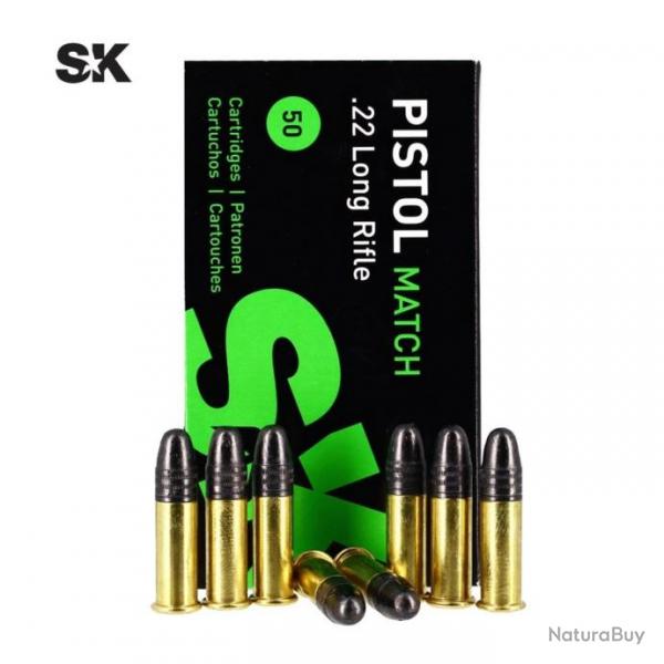 MUNITIONS SK Pistol Match - 22LR 40gr x50