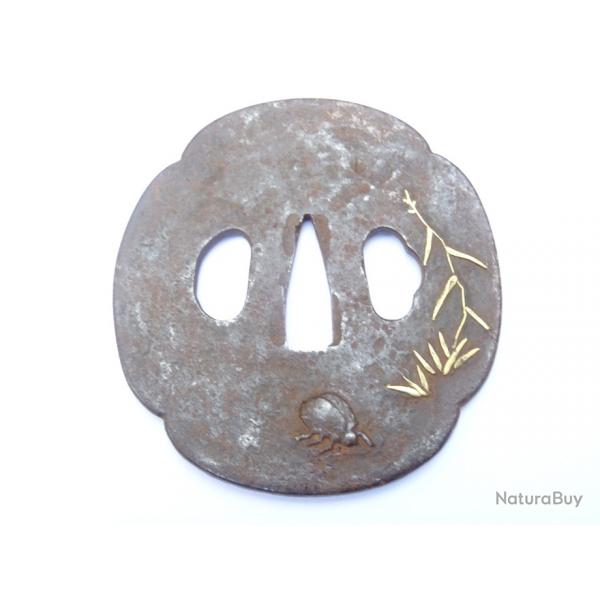 J188- lot tsuba en fer pour katana , wakisachi   , sabre  japonais