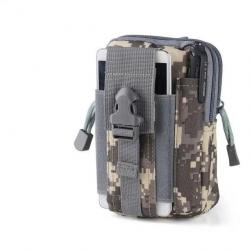 DulBag-Sac banane EDC Molle CamSolomon -*CAMOUFLAGE GRIS 2-*LIVRAISON GRATUITE !!!