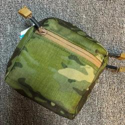 DuleDC-Poudres GP Molle Airsoft, Petit sac de taille carré *-MTCP